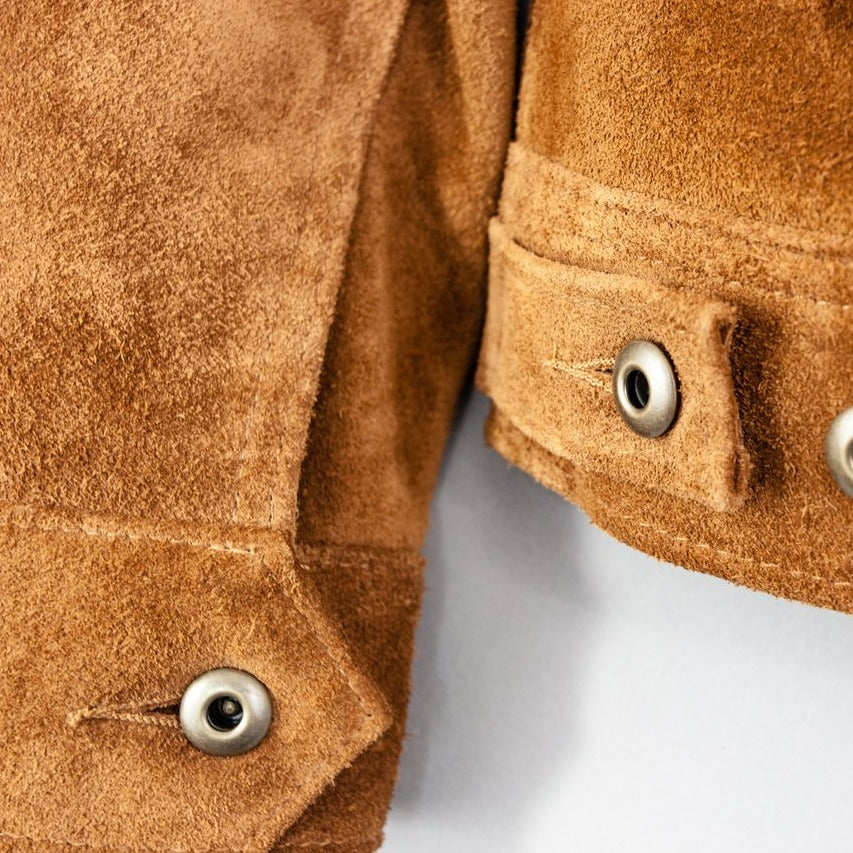 Unlined Rough Out Cowhide Jacket