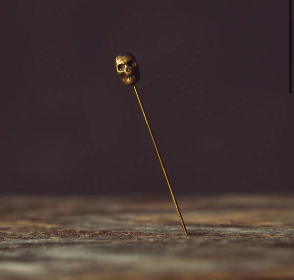 Brass Voodoo Hat Pin