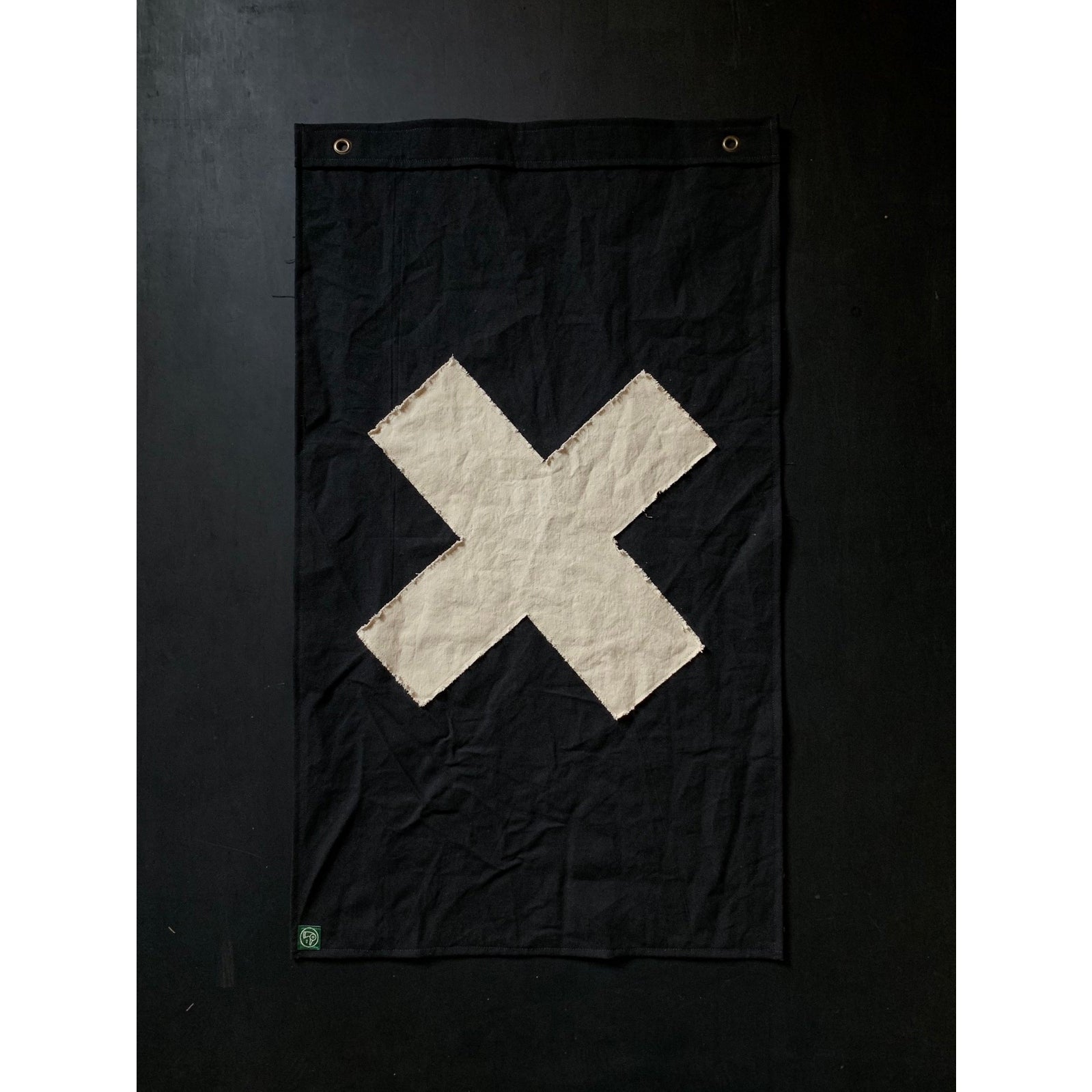Black X Flag