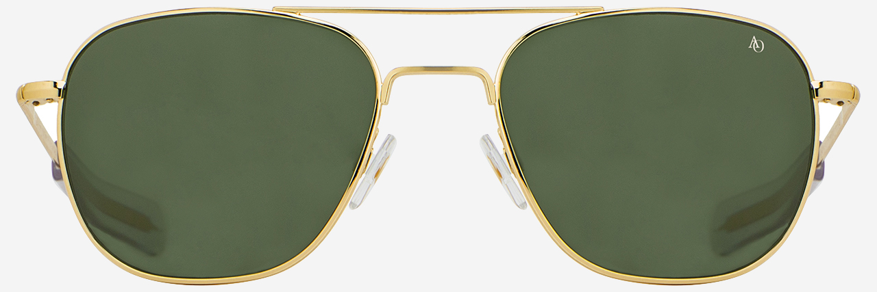 Original Pilot - Gold/Green Glass Polarized