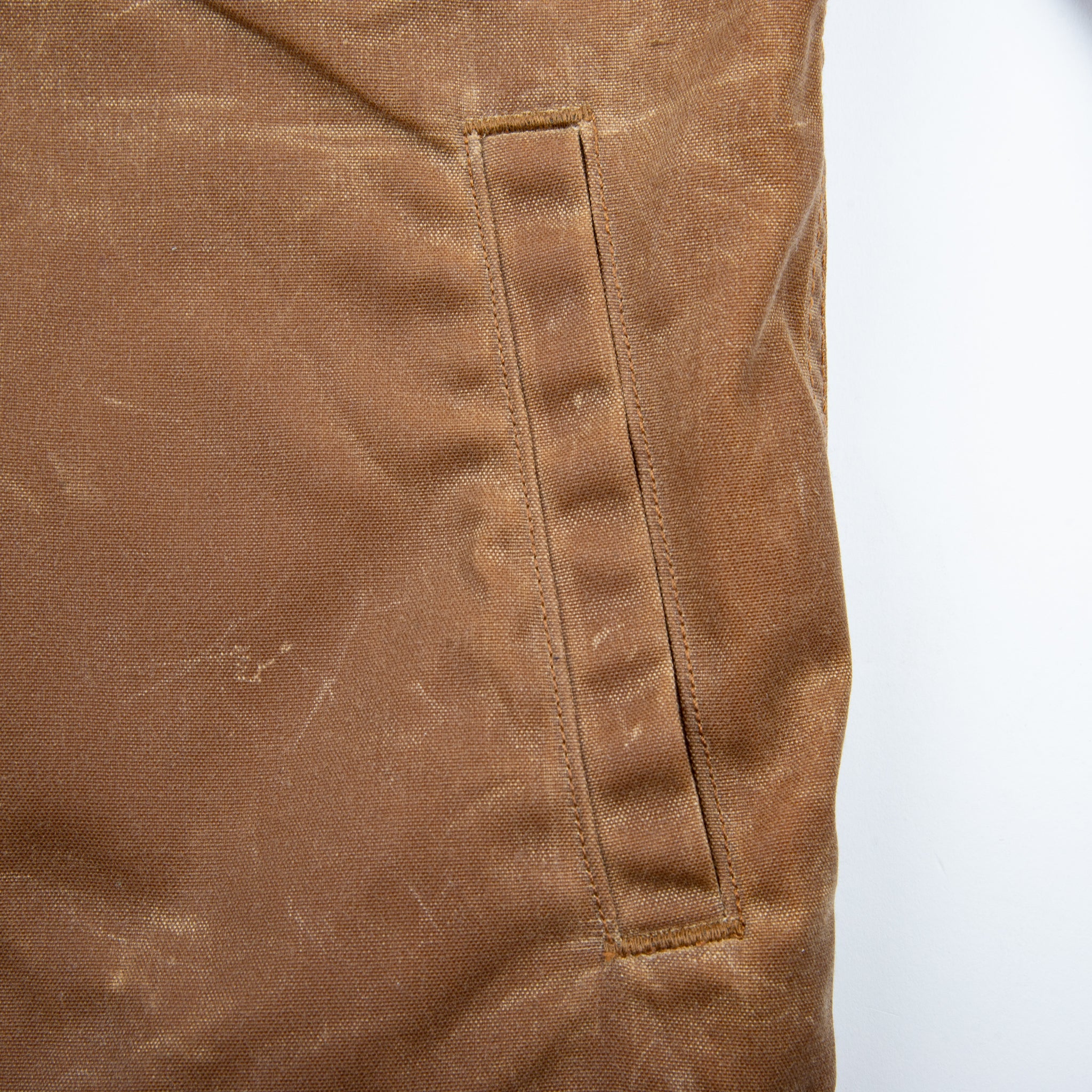 Riders Jacket Waxed Canvas - Rust