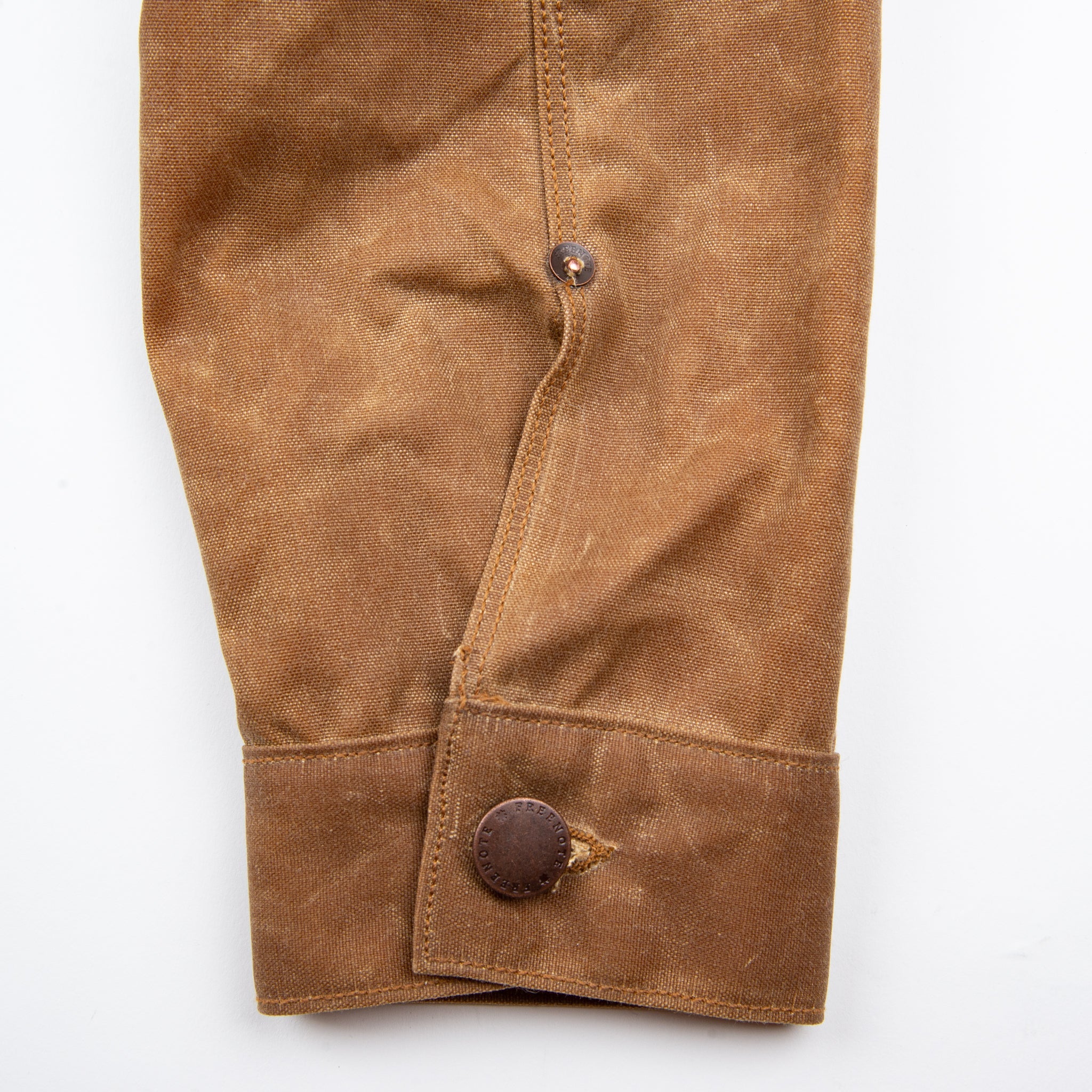 Riders Jacket Waxed Canvas - Rust