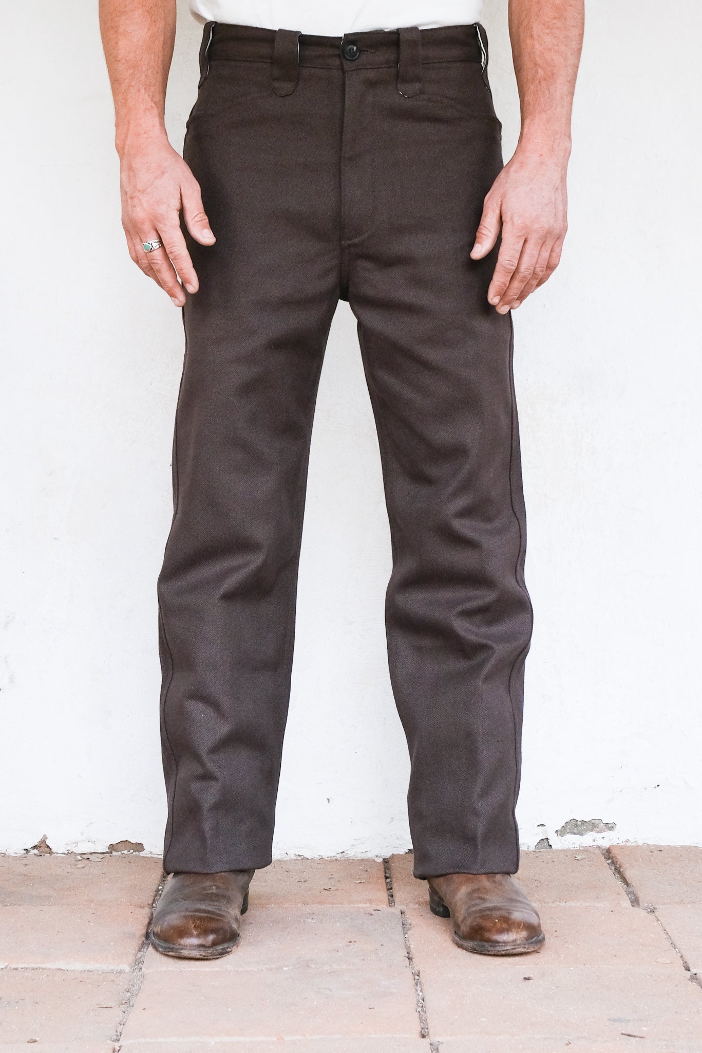 DUSTER PANT - BROWN