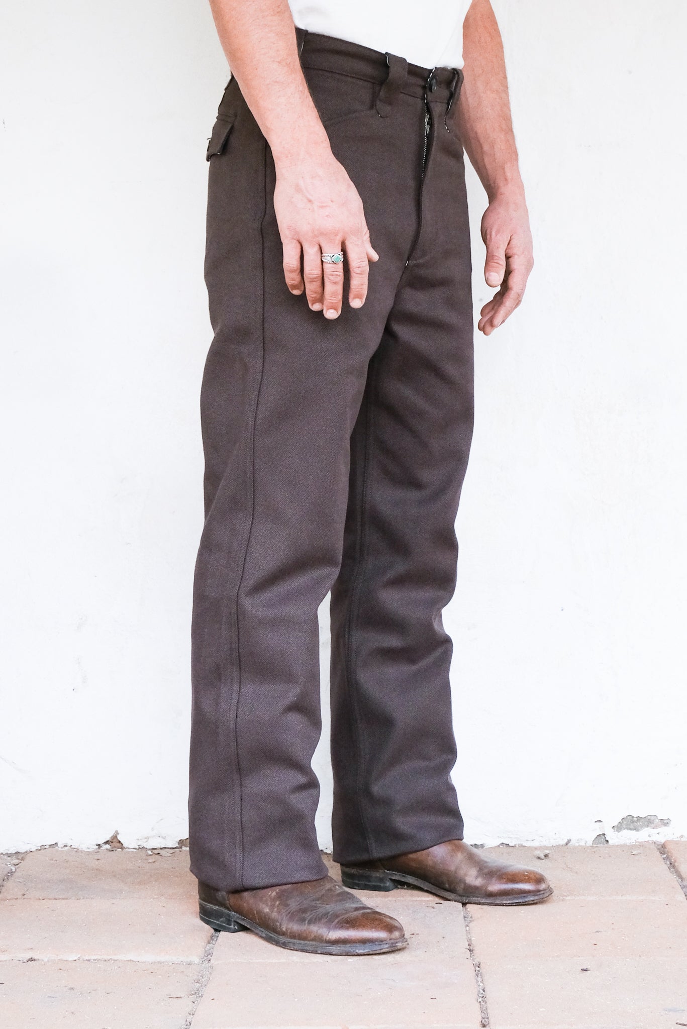 DUSTER PANT - BROWN