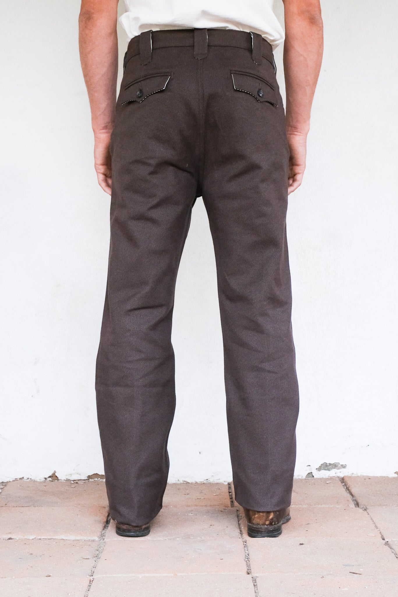 DUSTER PANT - BROWN
