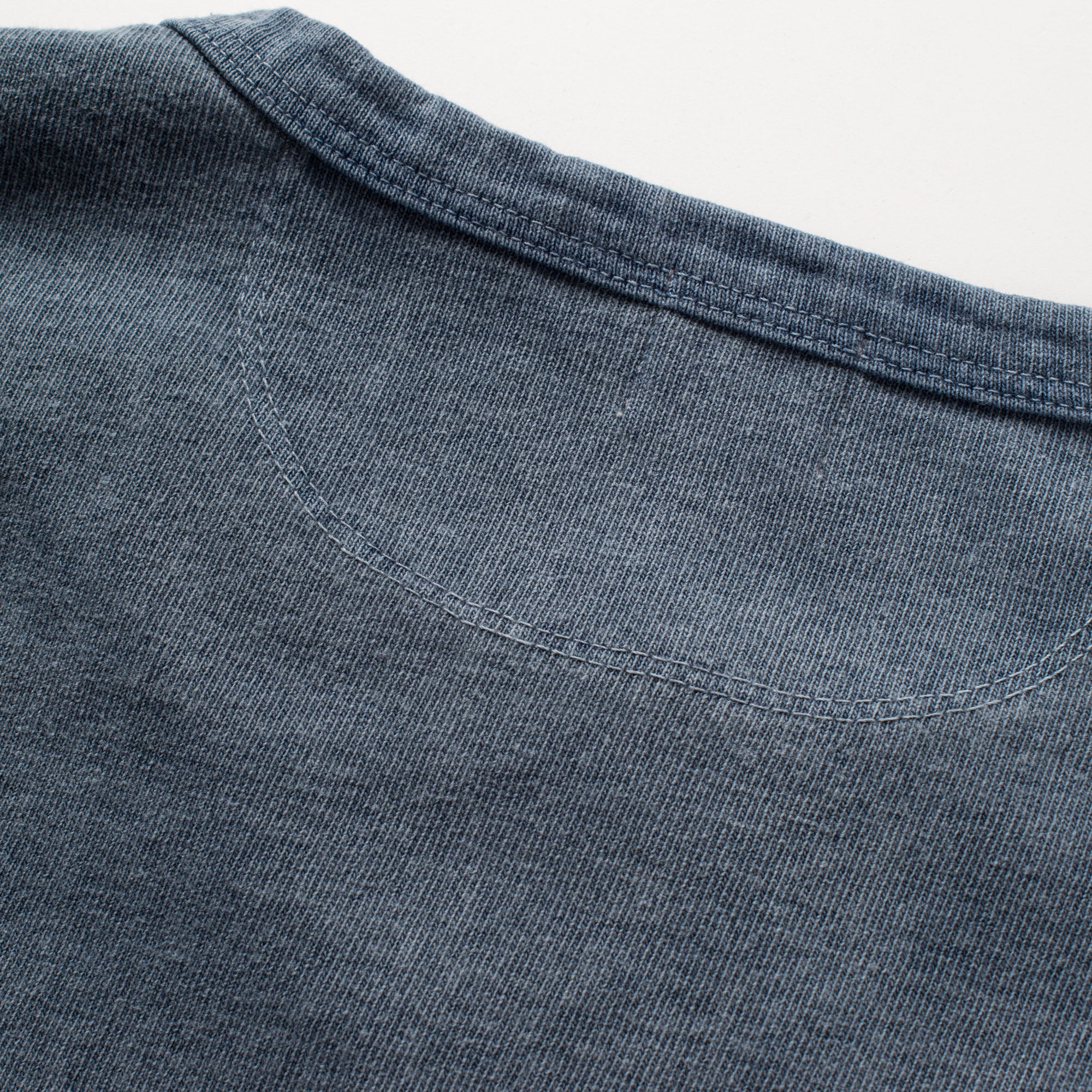 Freenote 13 Ounce Henley L/S Faded Blue