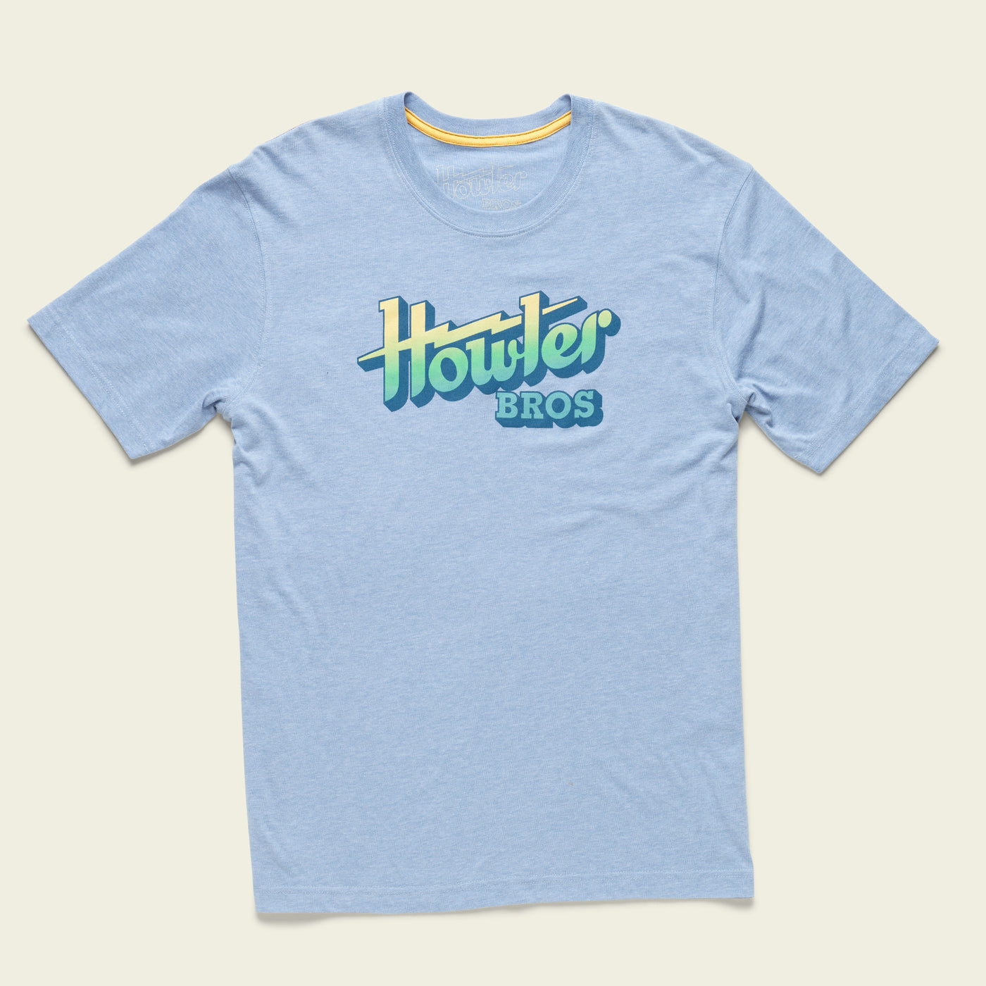Howler Electric Fade T-Shirt // Light Blue Heather