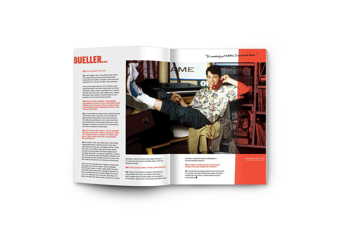 THE MOVIE ISSUE: VOLUME 7 – ISSUE 6
