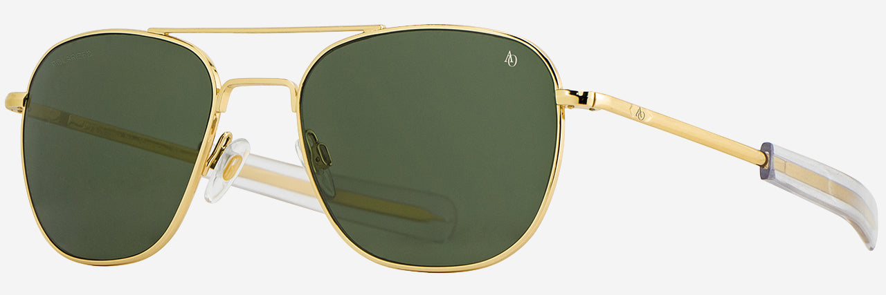 Original Pilot - Gold/Green Glass Polarized