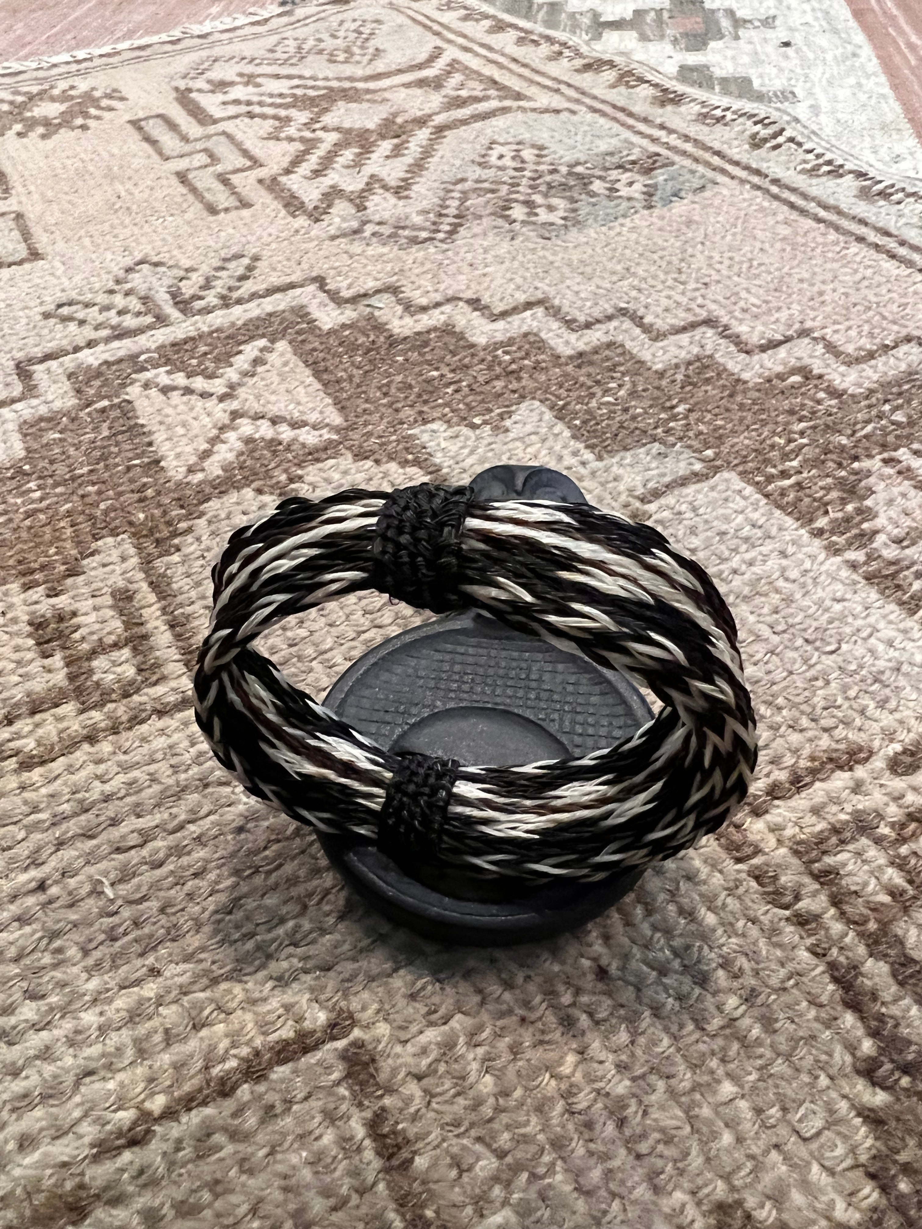 Hand-woven Horse Hair Bracelet - Wide