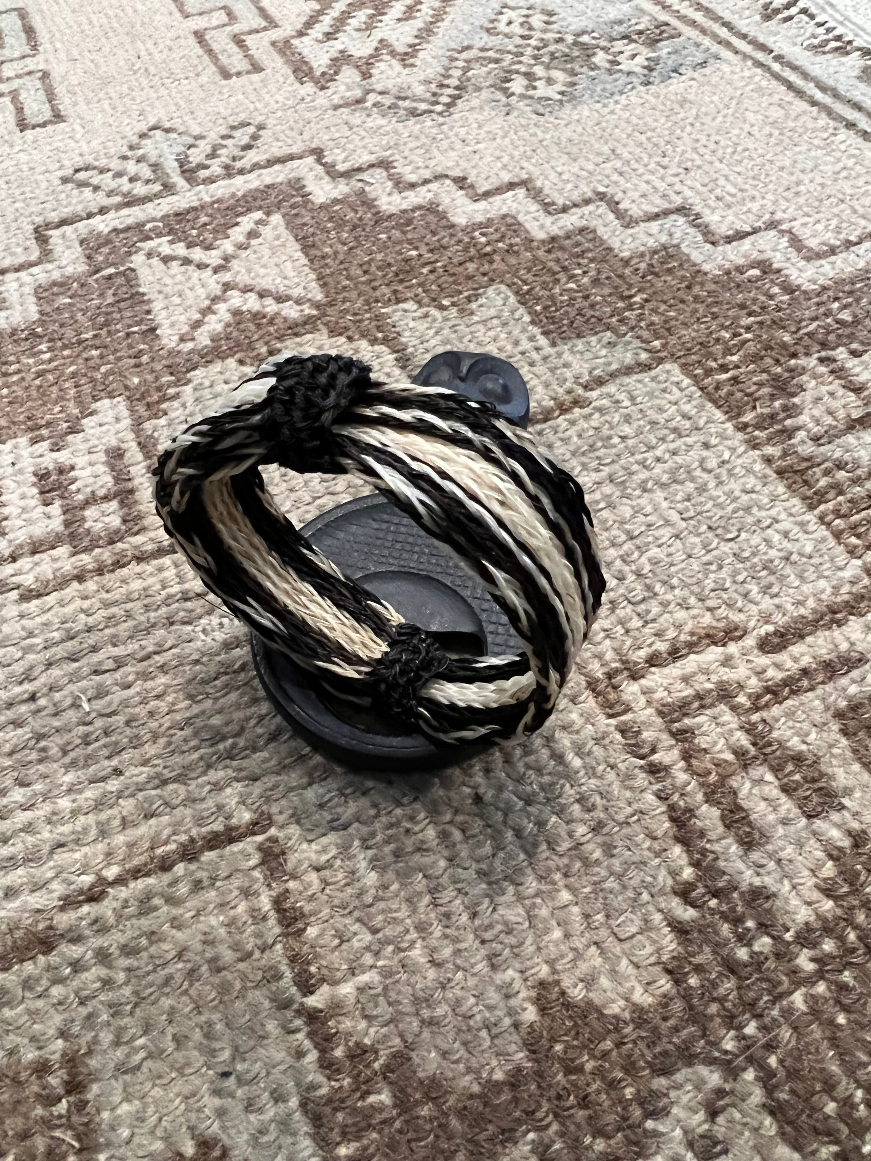 Hand-woven Horse Hair Bracelet - Wide