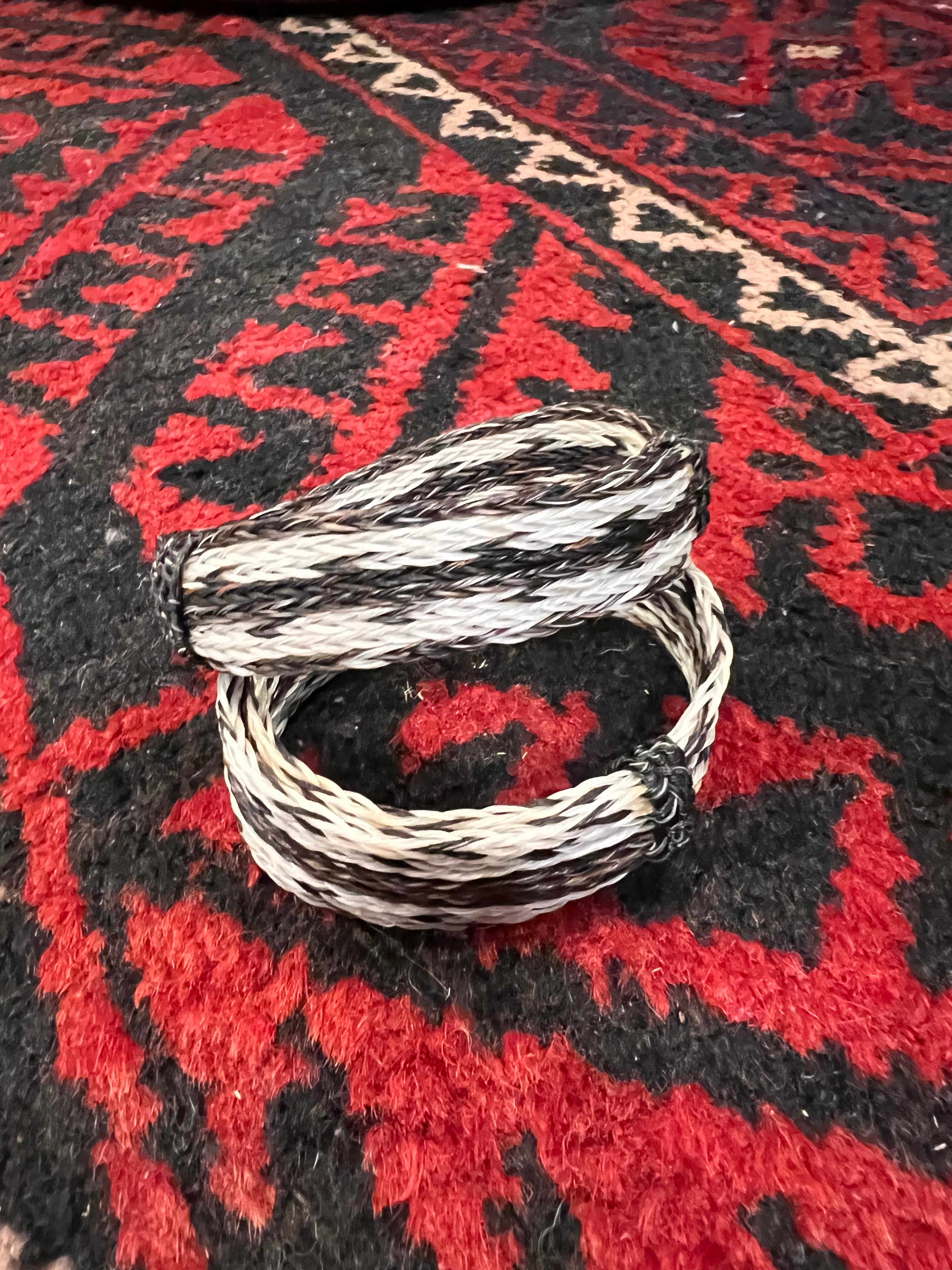 Hand-woven Horse Hair Bracelet - Wide