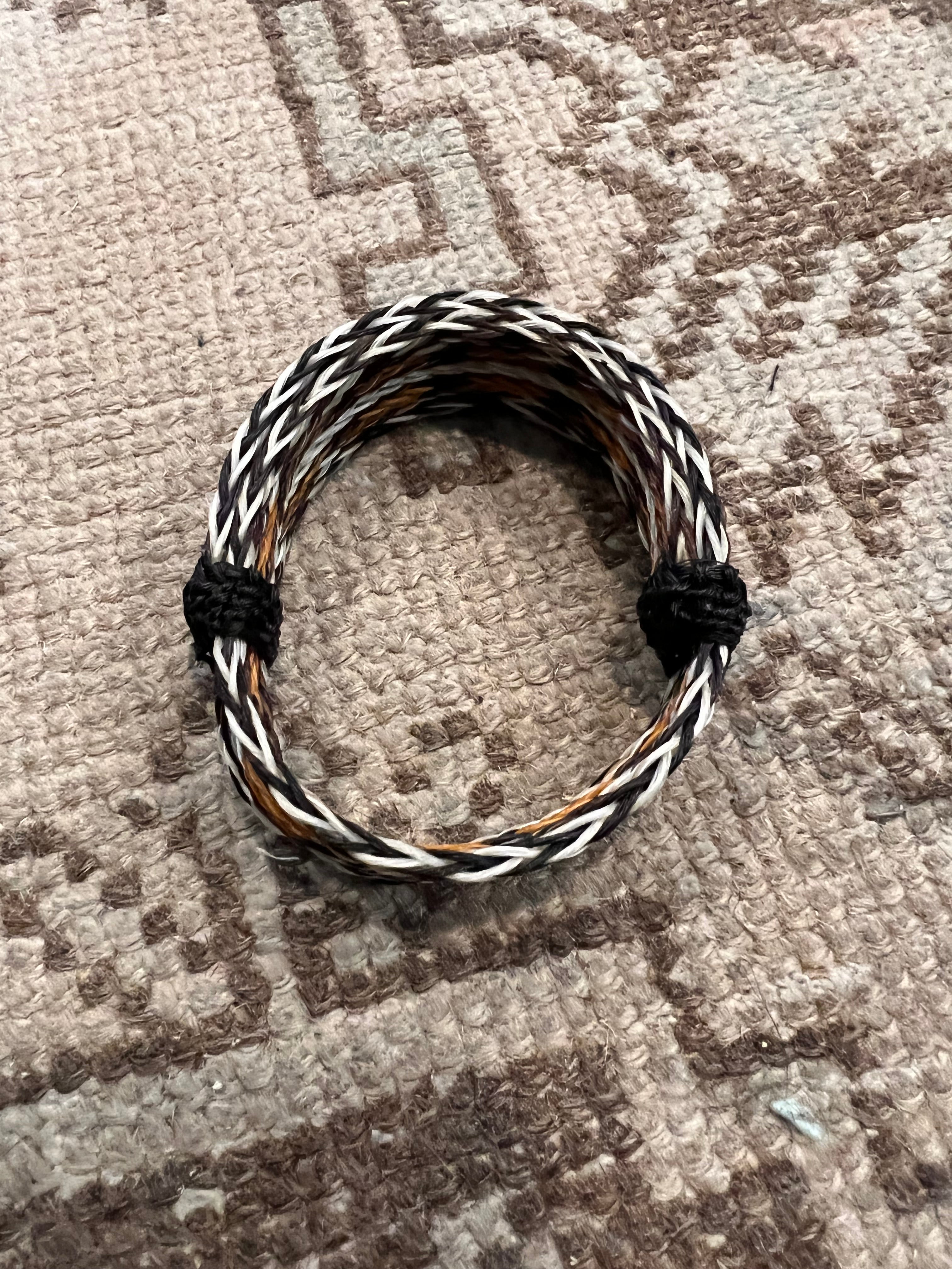 Hand-woven Horse Hair Bracelet - Wide