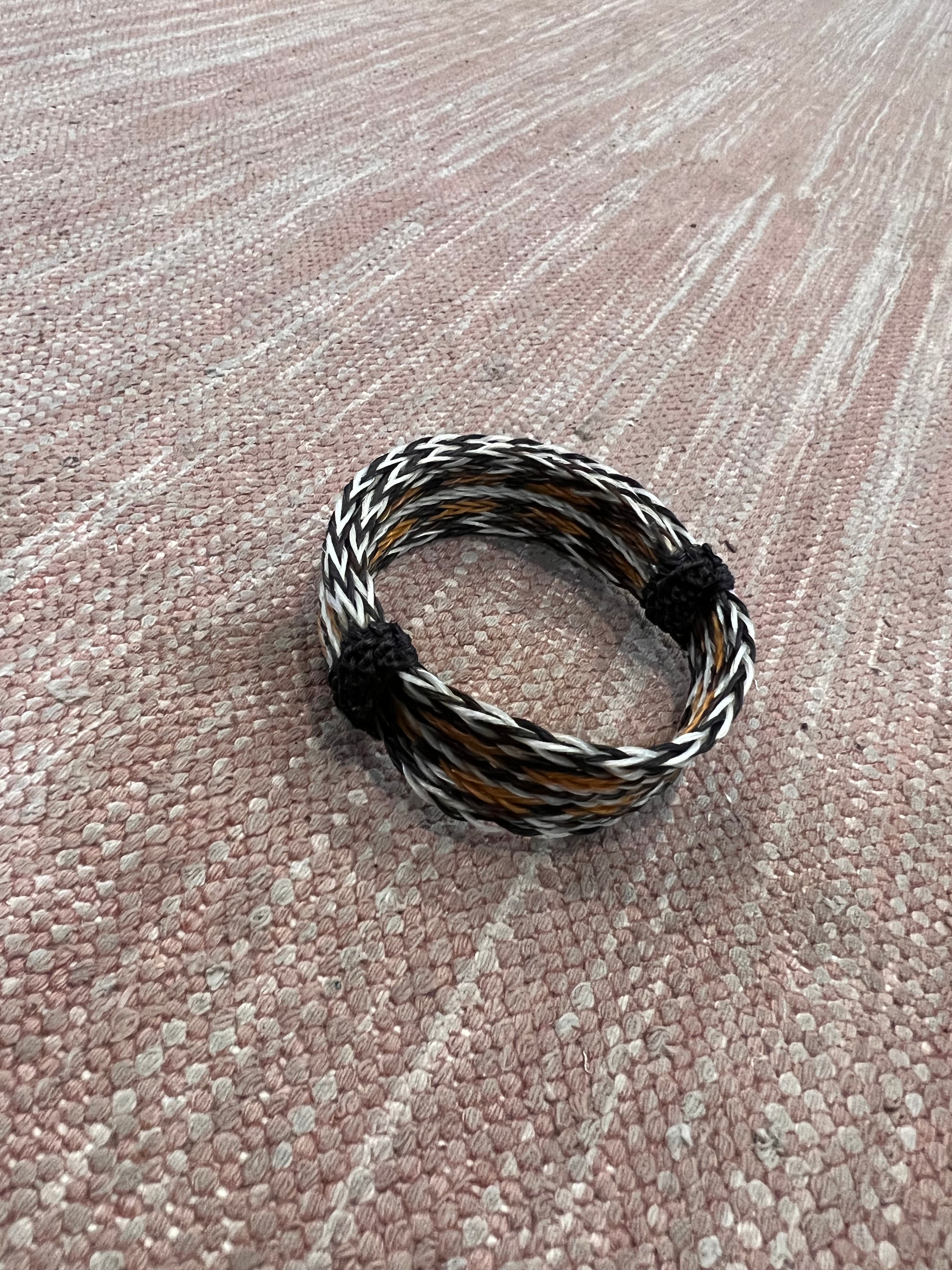 Hand-woven Horse Hair Bracelet - Wide