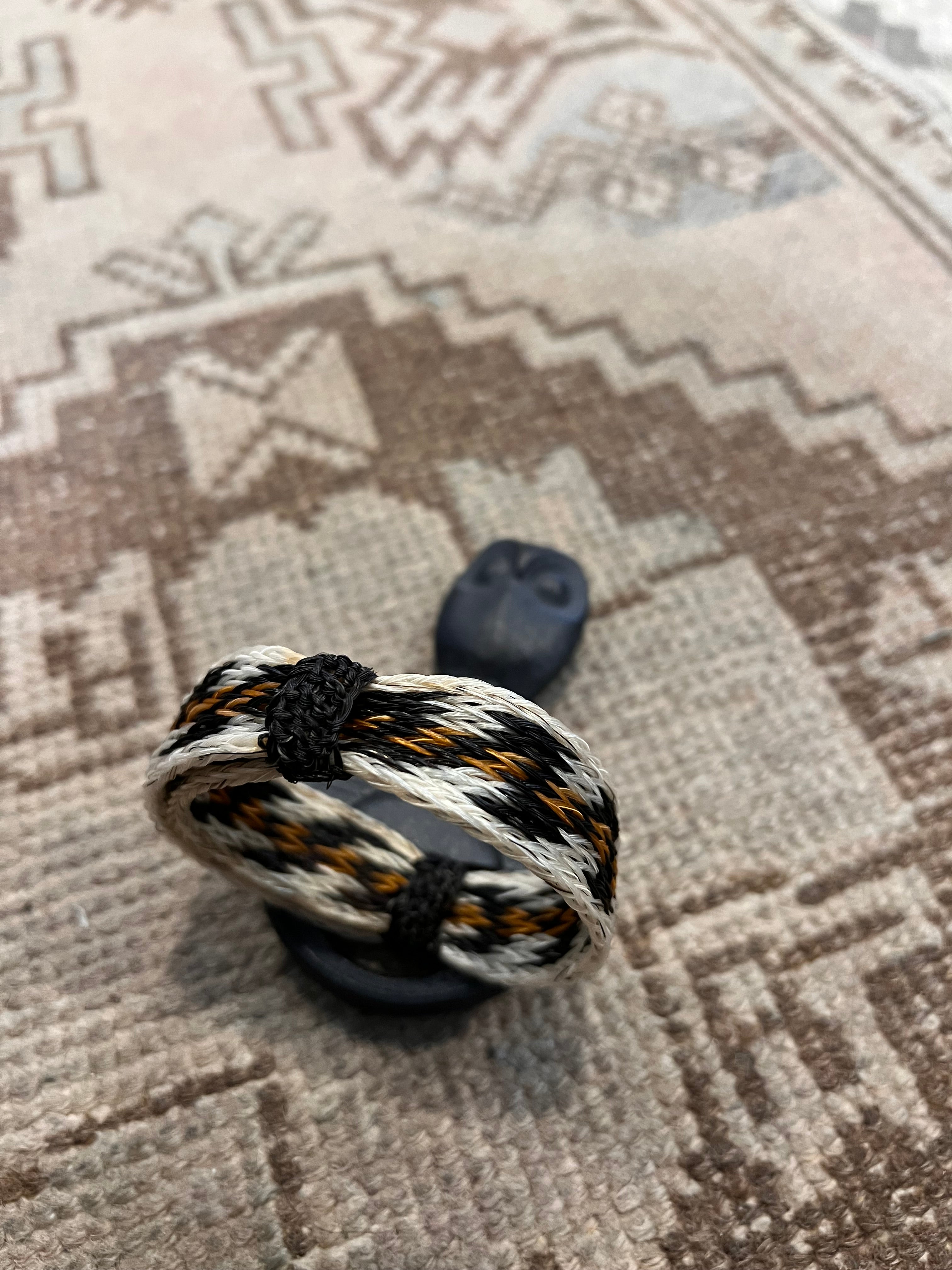 Hand-woven Horse Hair Bracelet - Wide