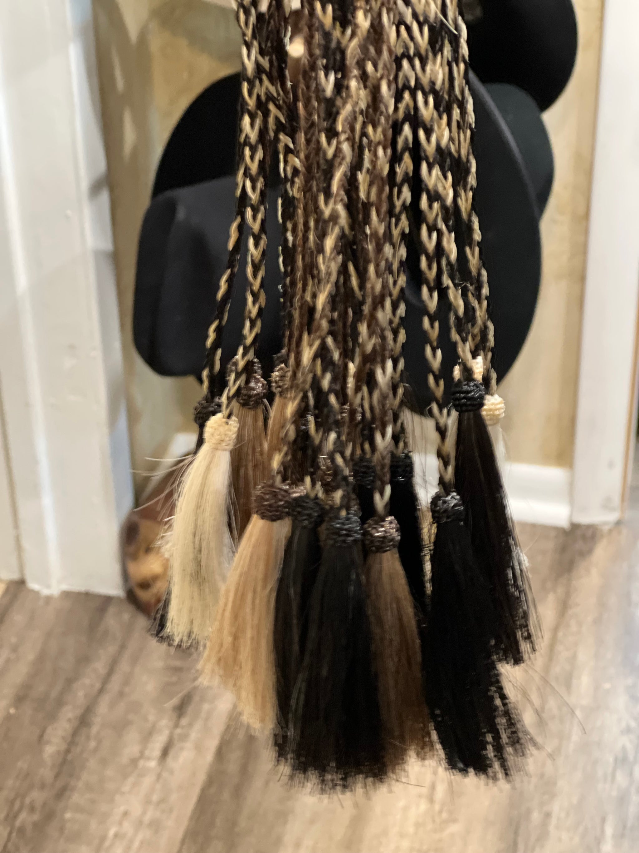 Handwoven Horse Hair Stampede String