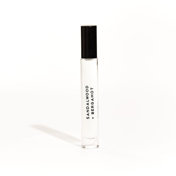 SANDALWOOD + BERGAMOT ROLL-ON 10ML