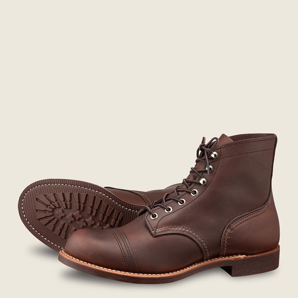 RED WING - IRON RANGER - AMBER