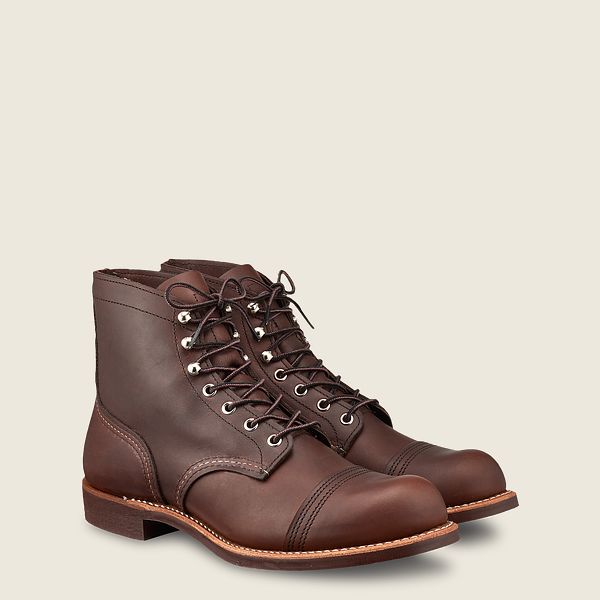 RED WING - IRON RANGER - AMBER