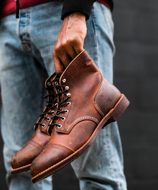 RED WING - IRON RANGER - AMBER