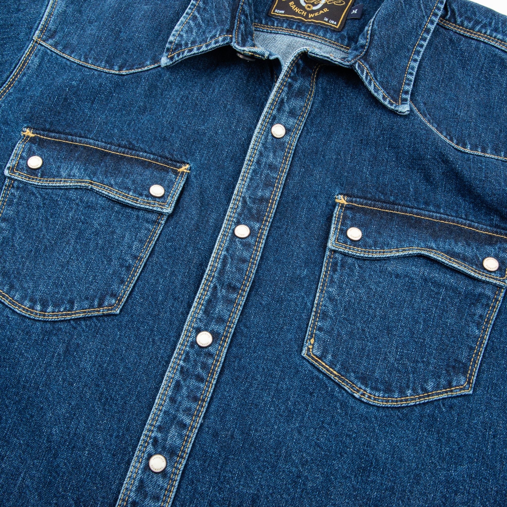 Modern Western 11 Ounce Washed Denim
