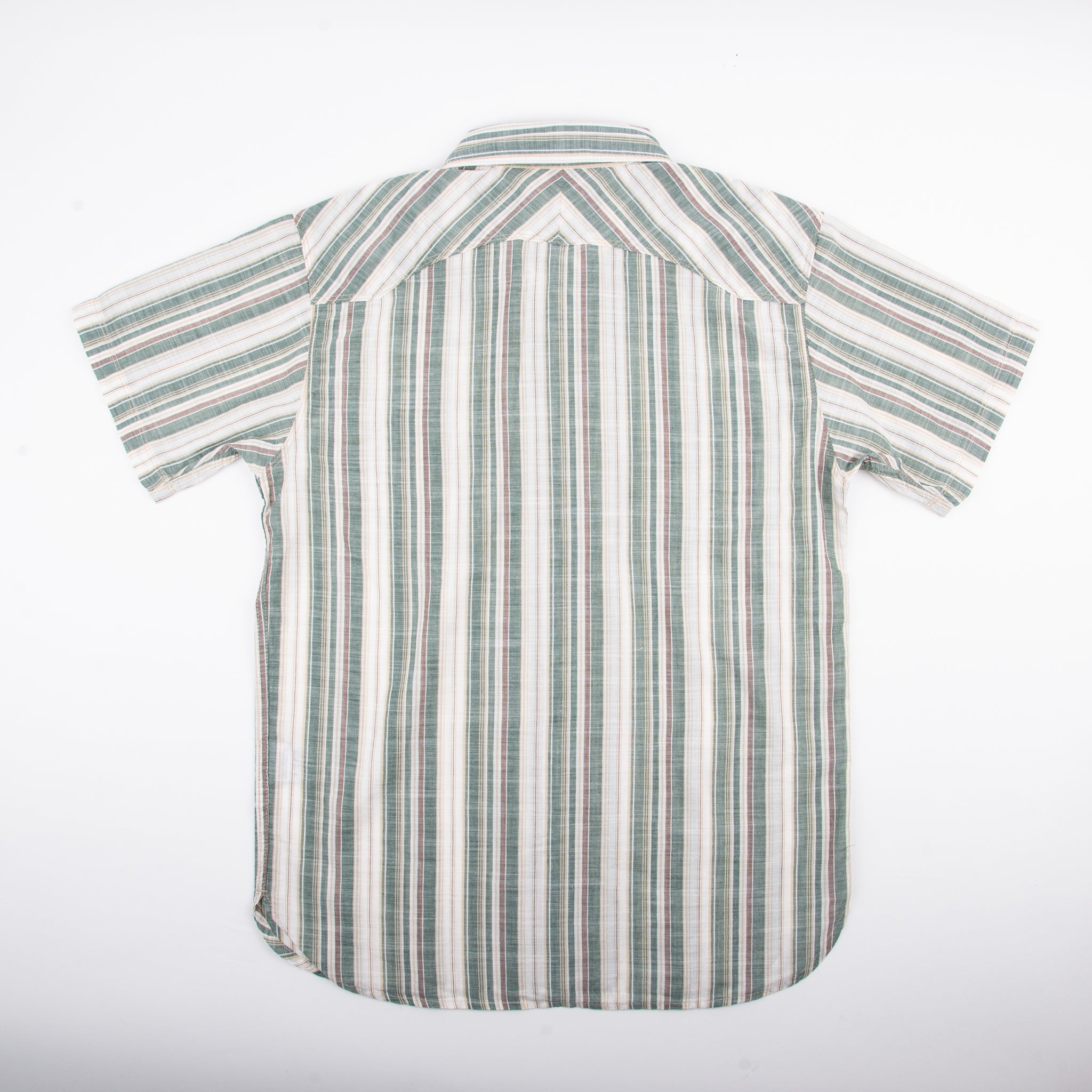 CALICO S/S WHITE STRIPE