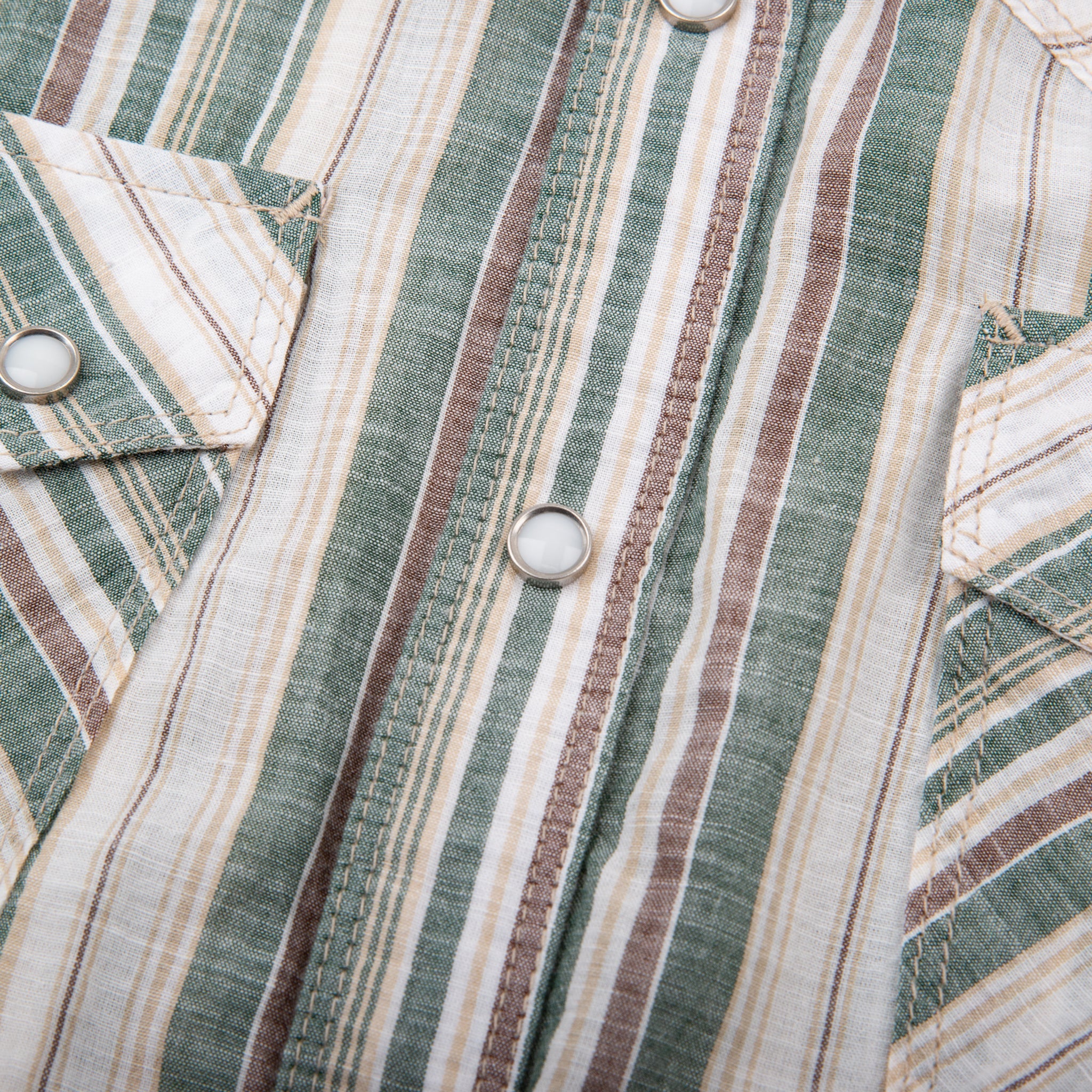 CALICO S/S WHITE STRIPE