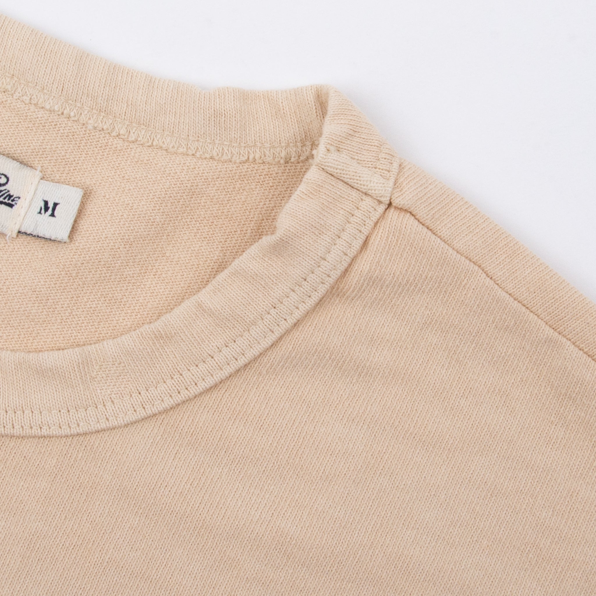 13 OUNCE POCKET T-SHIRT - CREAM