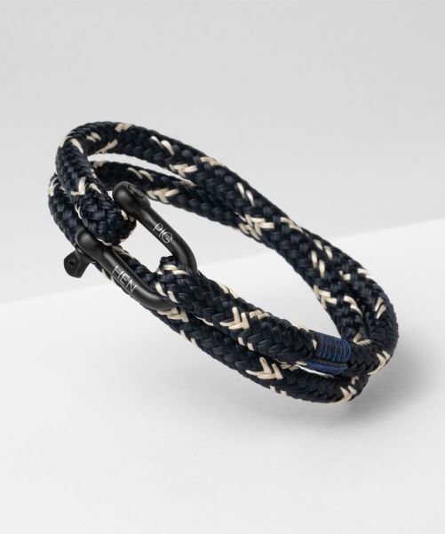 SALTY STEVE NAVY - IVORY | BLACK