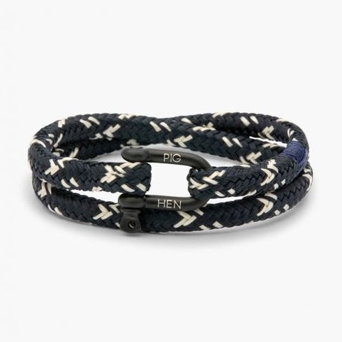 SALTY STEVE NAVY - IVORY | BLACK