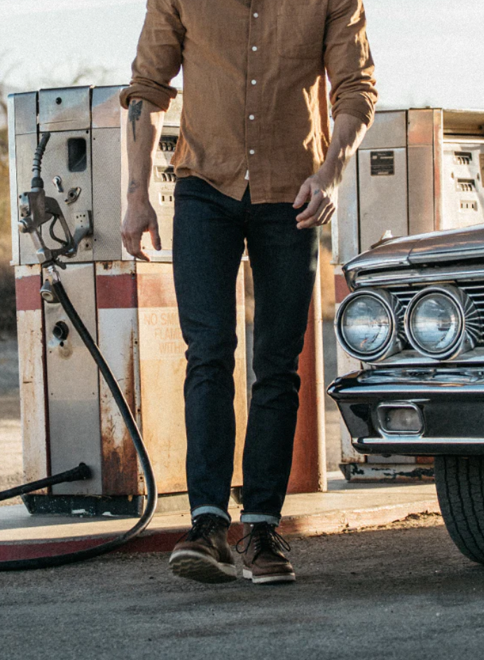 The Pen Slim - Indigo Raw 10.5oz Selvedge