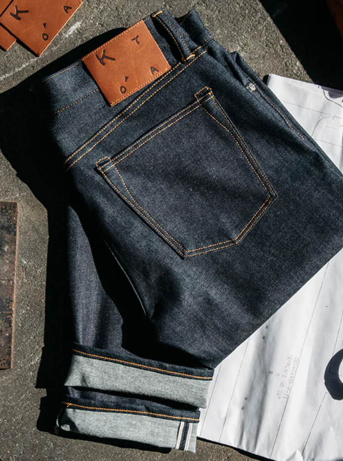 The Pen Slim - Indigo Raw 10.5oz Selvedge