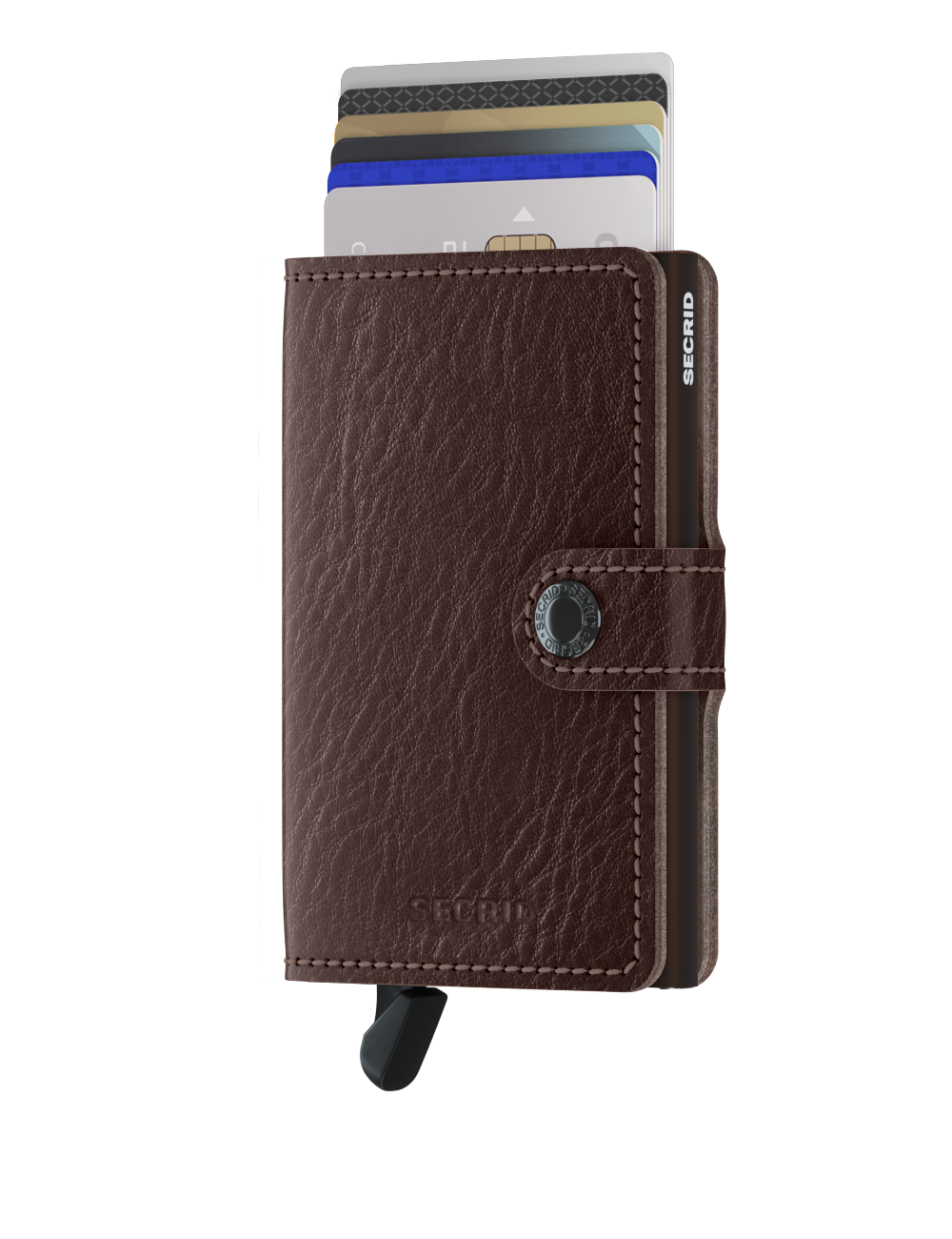 Miniwallet - Veg Espresso - Brown