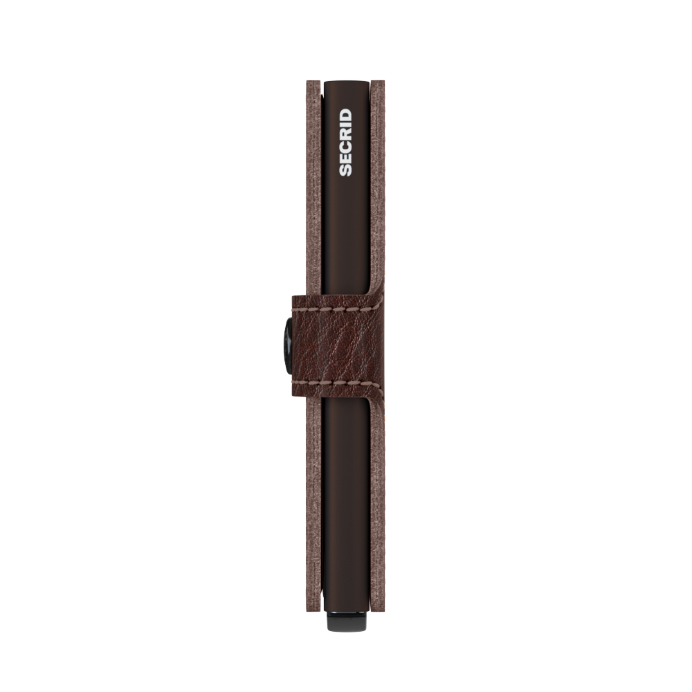 Miniwallet - Veg Espresso - Brown