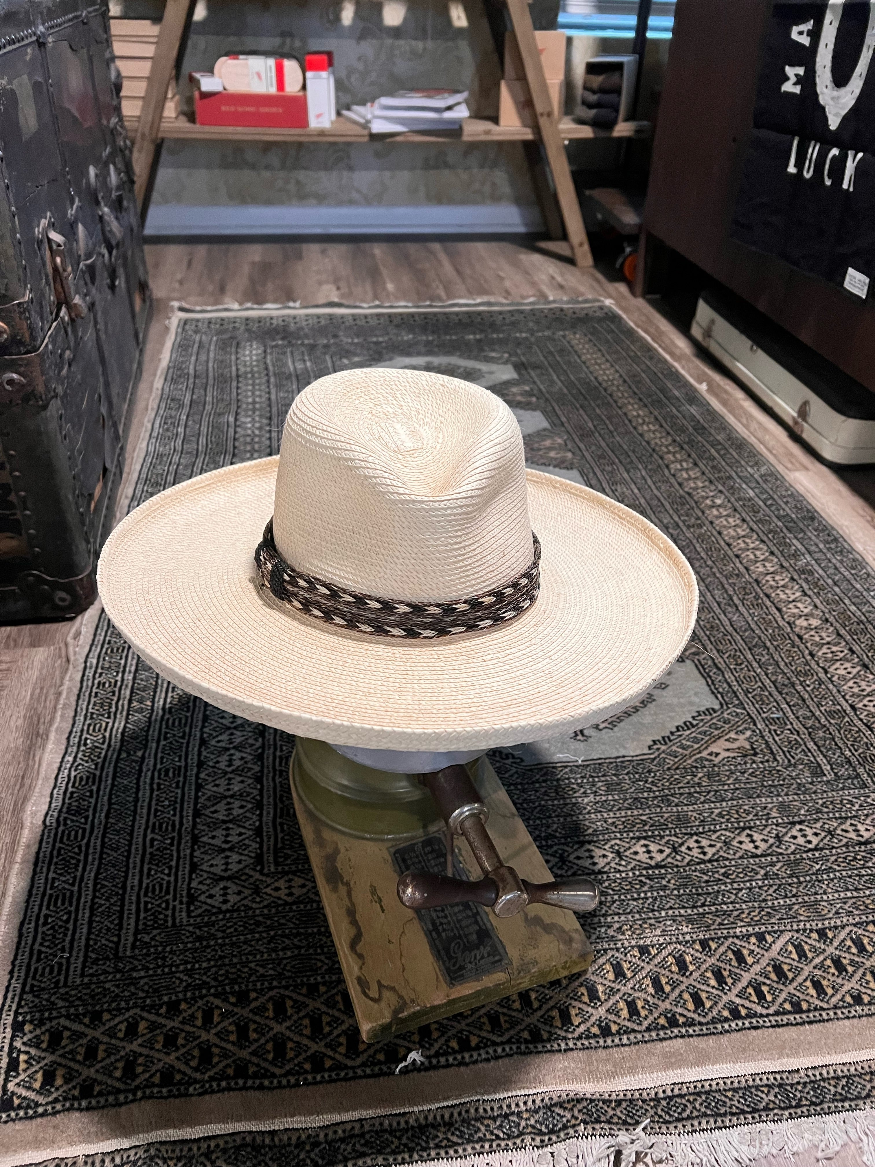 El Vaquero Palm Leaf Hat