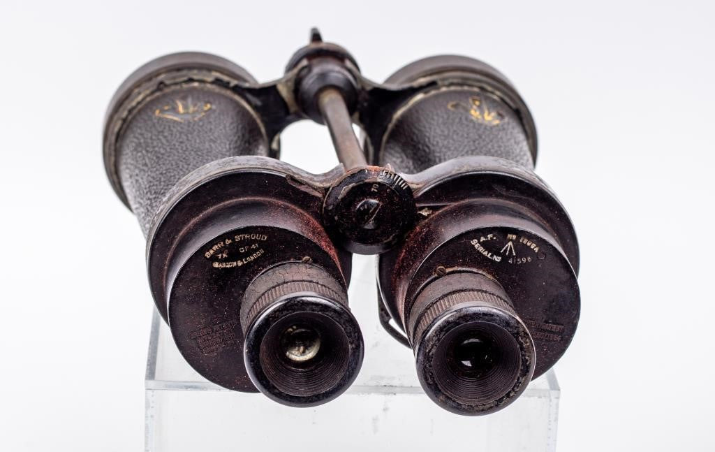 Vintage Barr & Stroud 7X CF41 Binoculars & Case