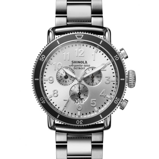 The Runwell Sport three eye chrono 48mm-Silver