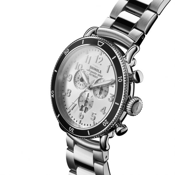 The Runwell Sport three eye chrono 48mm-Silver