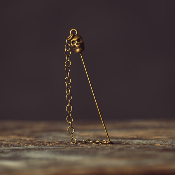 Brass Voodoo Hat Pin