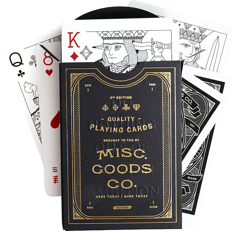 Misc. Goods Playing Cards