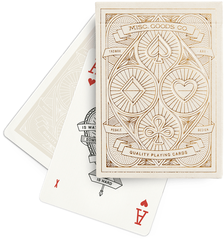 Misc. Goods Playing Cards