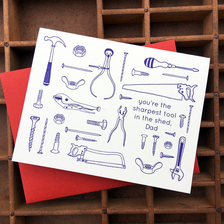 dad sharpest tool card