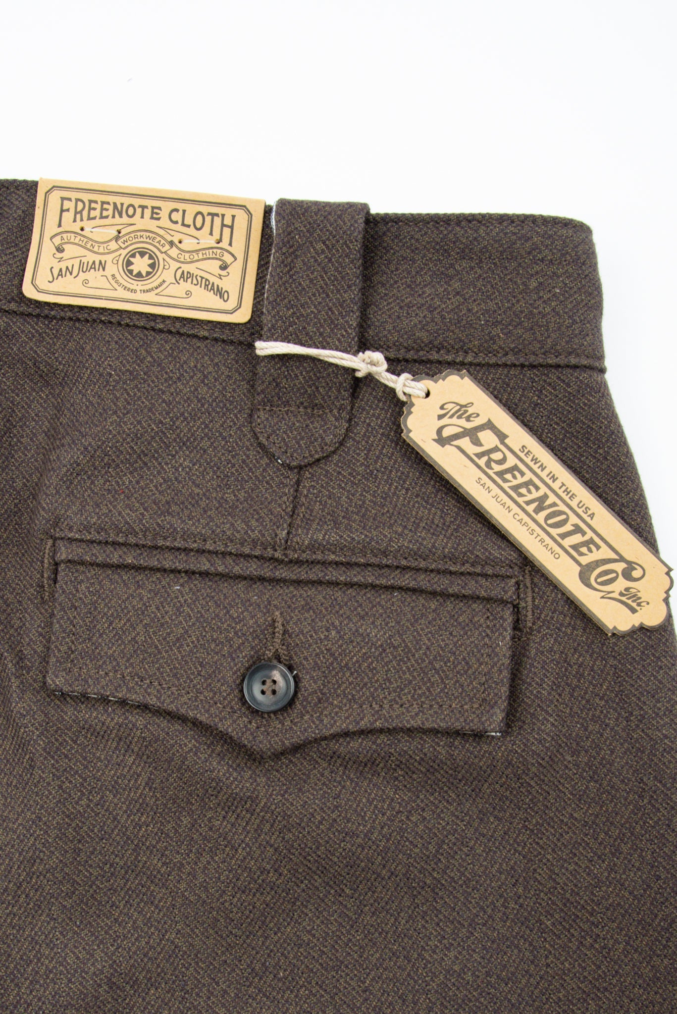 DUSTER PANT - BROWN