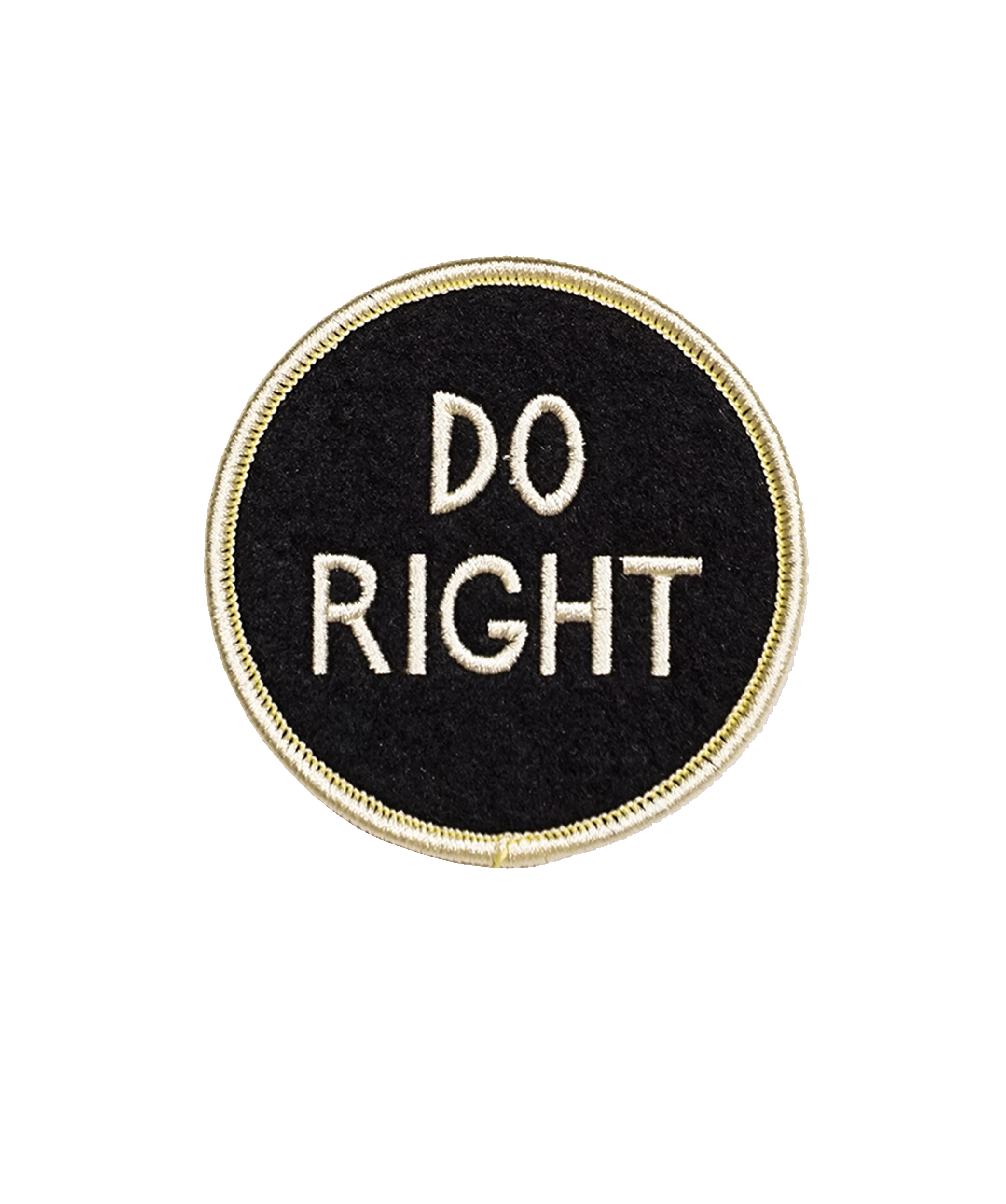 Do Right Embroidered Patch