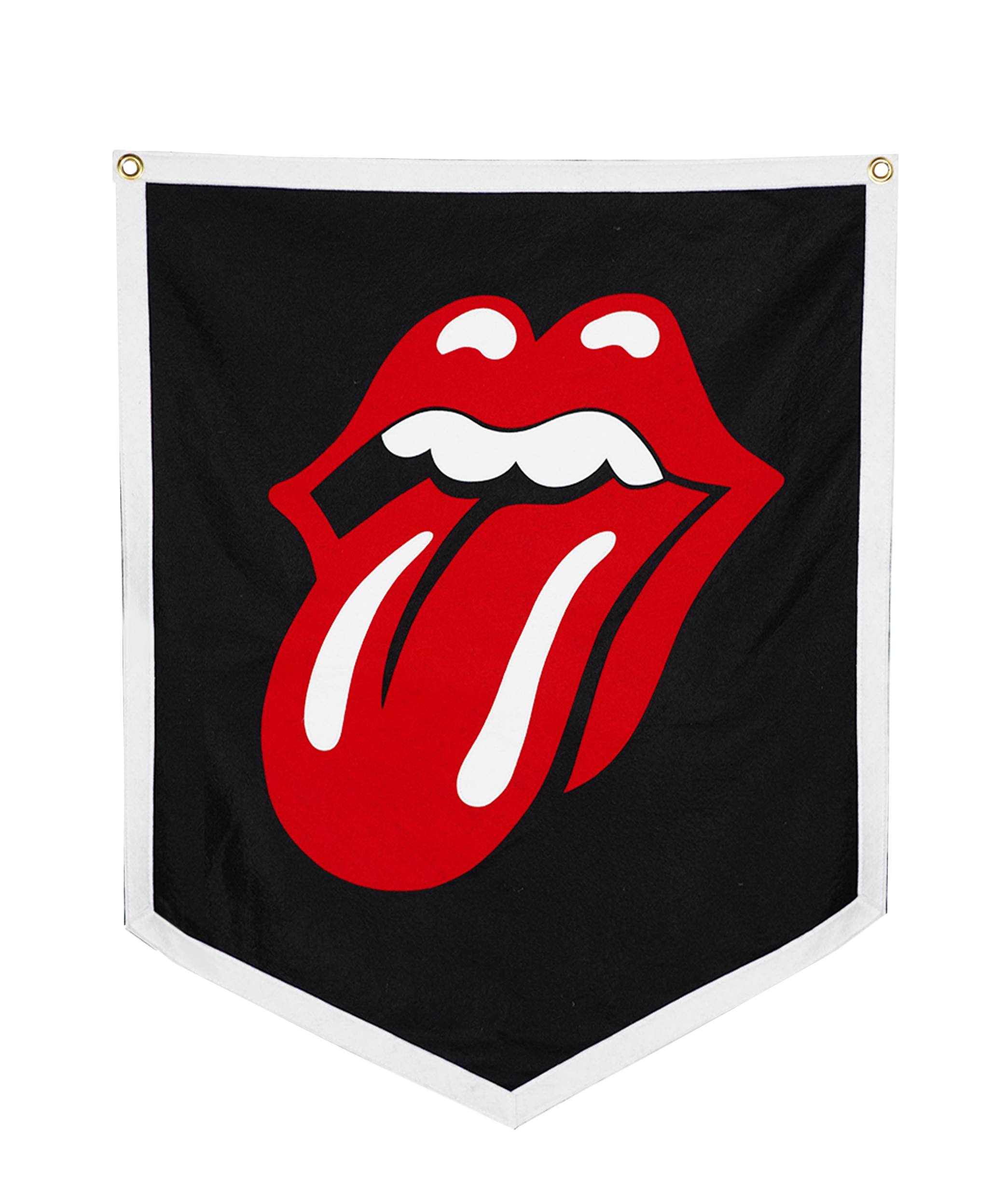 Lips Championship Banner • The Rolling Stones x Oxford Pennant