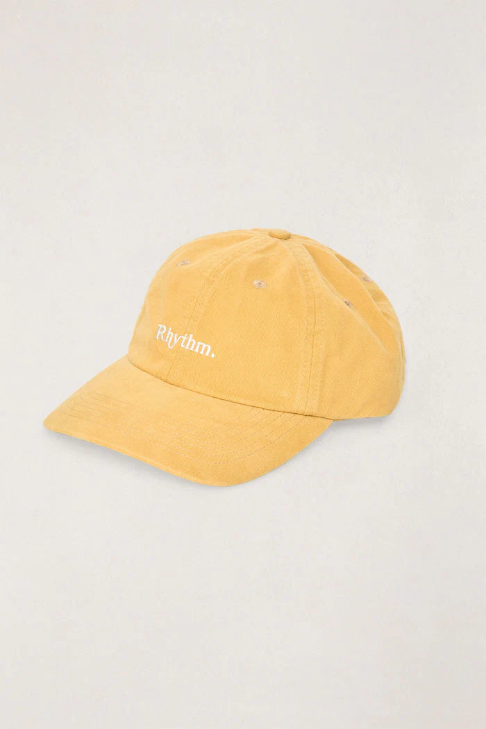 Essential Brushed Twill Cap Mustard