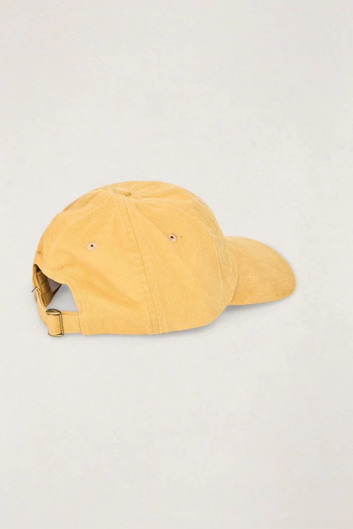 Essential Brushed Twill Cap Mustard