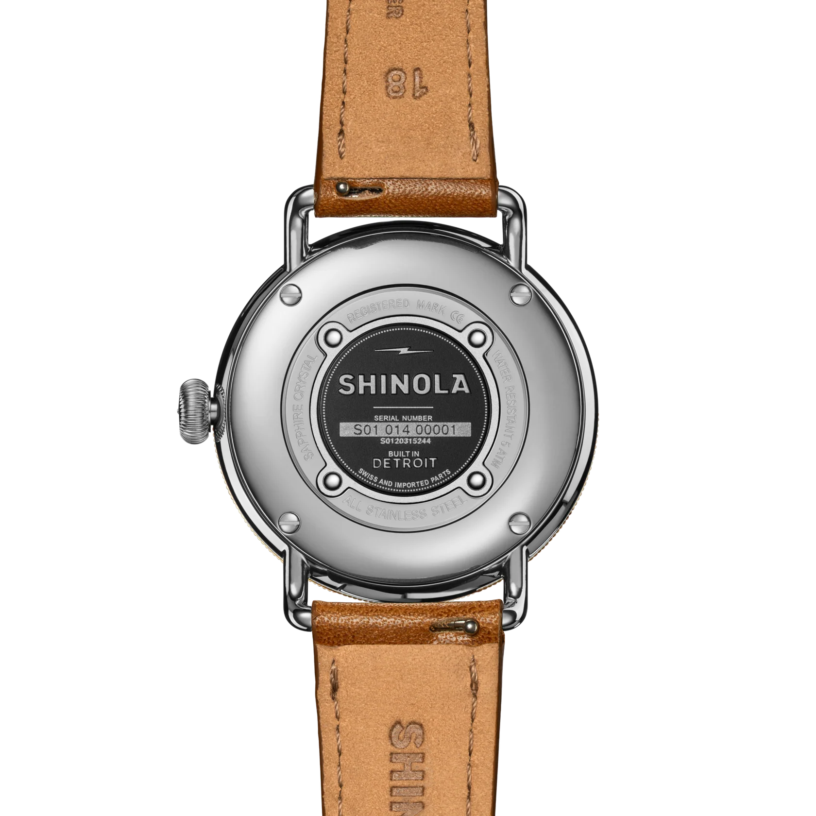 Canfield Watch 38mm - Mother of Pearl