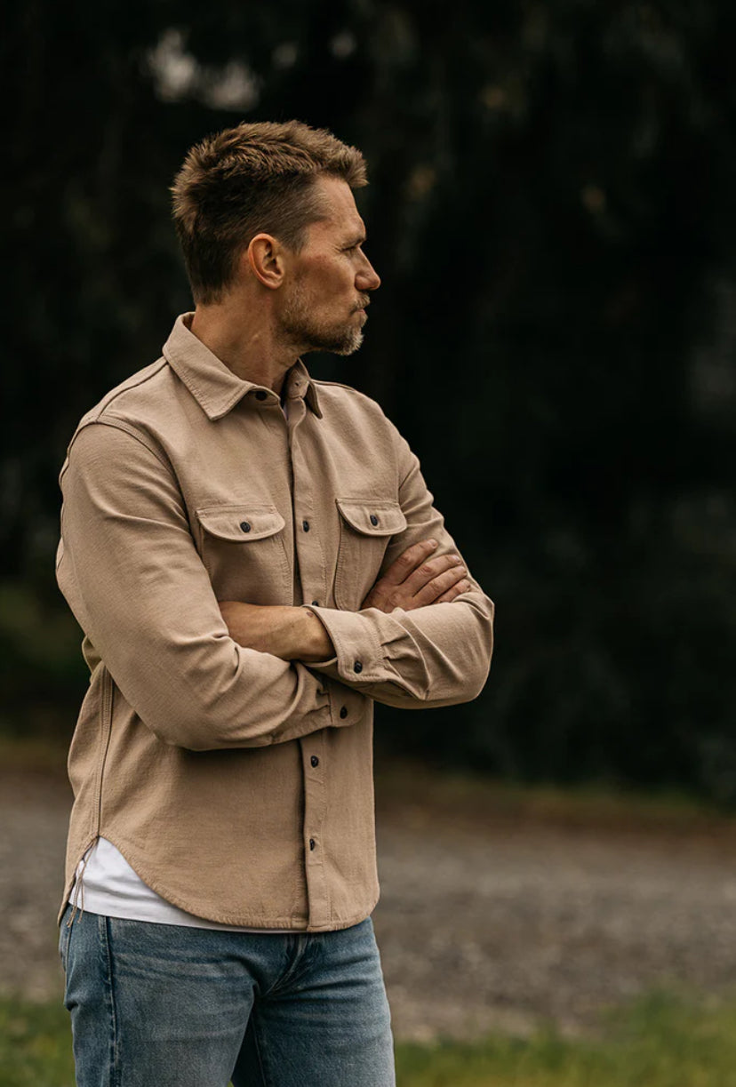 The Brace Vintage Back Sateen - Sawdust