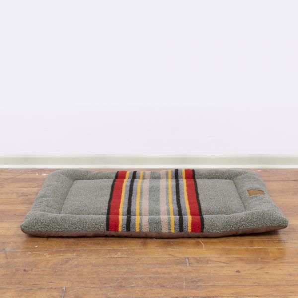 Small Vintage Camp Heather Green Comfort Cushion